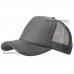 Trucker Hat Foam Mesh Baseball Cap Solid Plain Snapback Hats Curved Visor Caps  eb-33958578